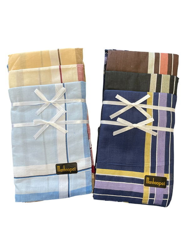 PQ DE 12 PAÑUELOS DE COLORES