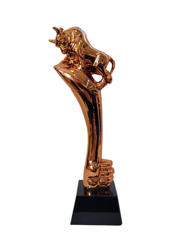 Adorno fig. toro Bronce