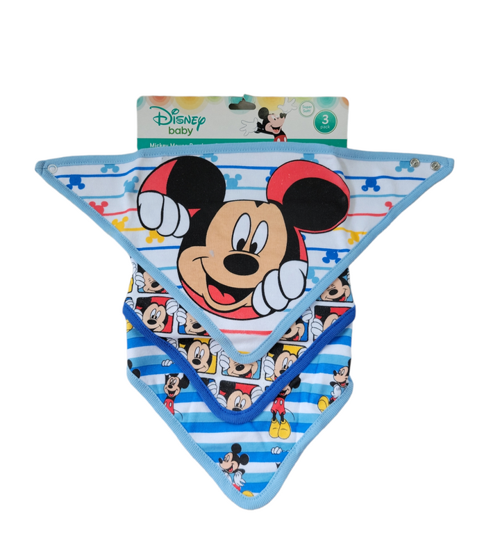 Baberos Para Bebe 3 Piezas