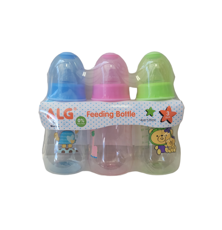 SET DE 3 PEPES PLASTICOS 4oz 120ml