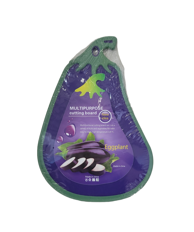 Tabla para Cortar con Forma de Berenjena