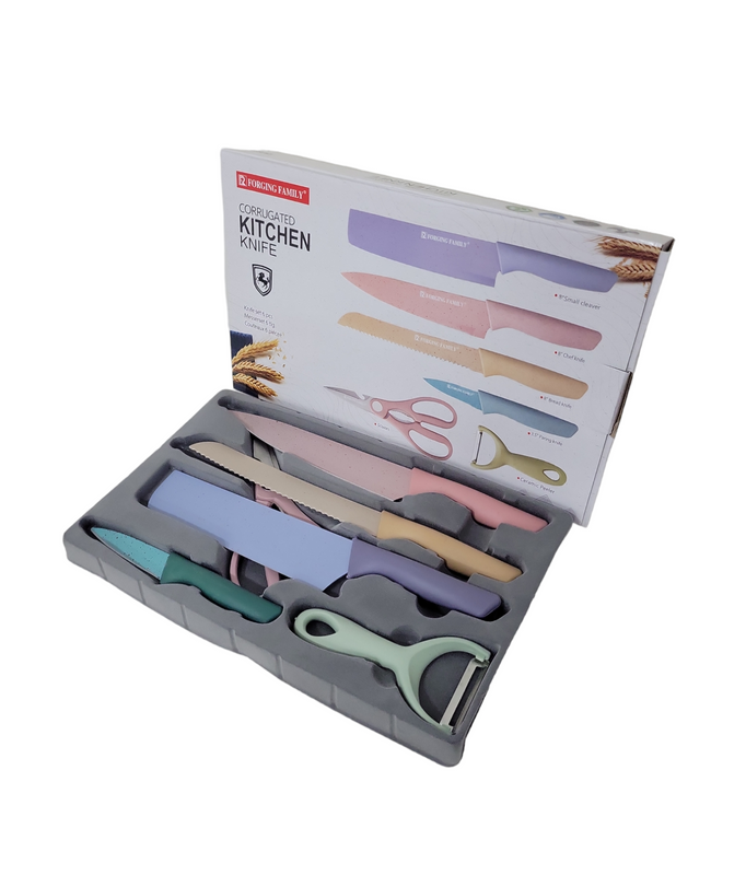 juego de cuchillo con tijera