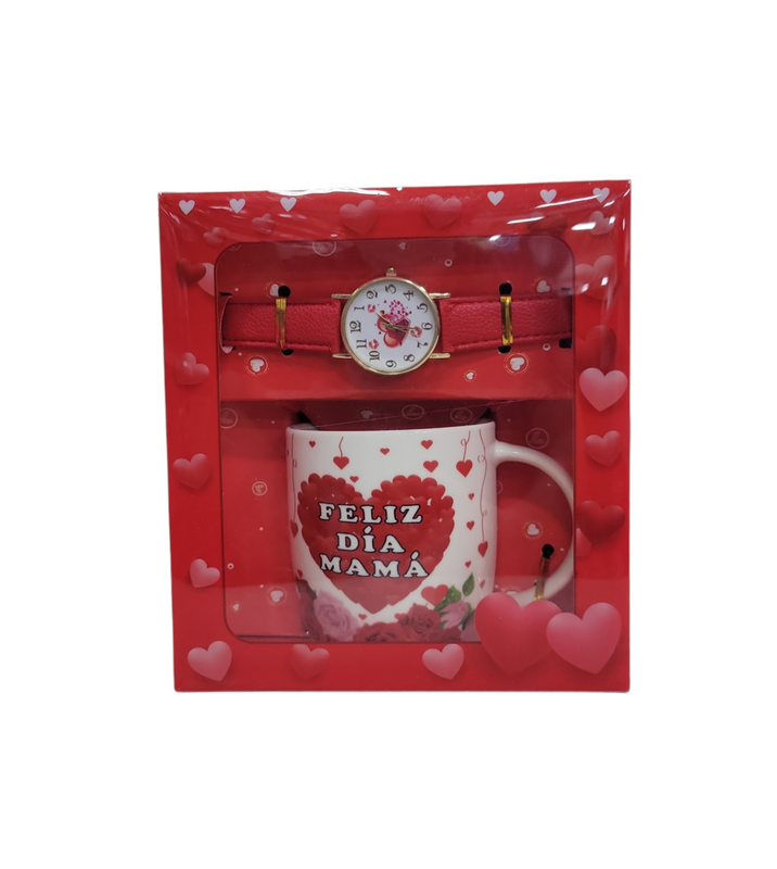 Taza con Reloj