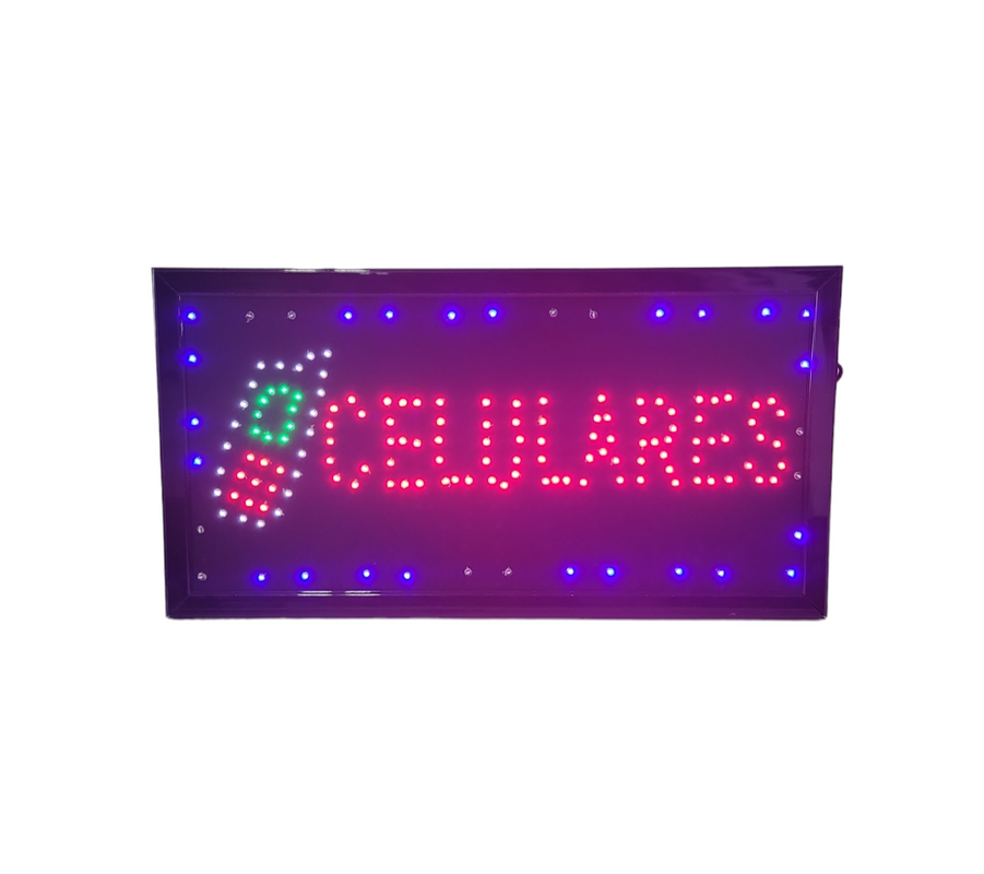 Rotulo LED CELULARES