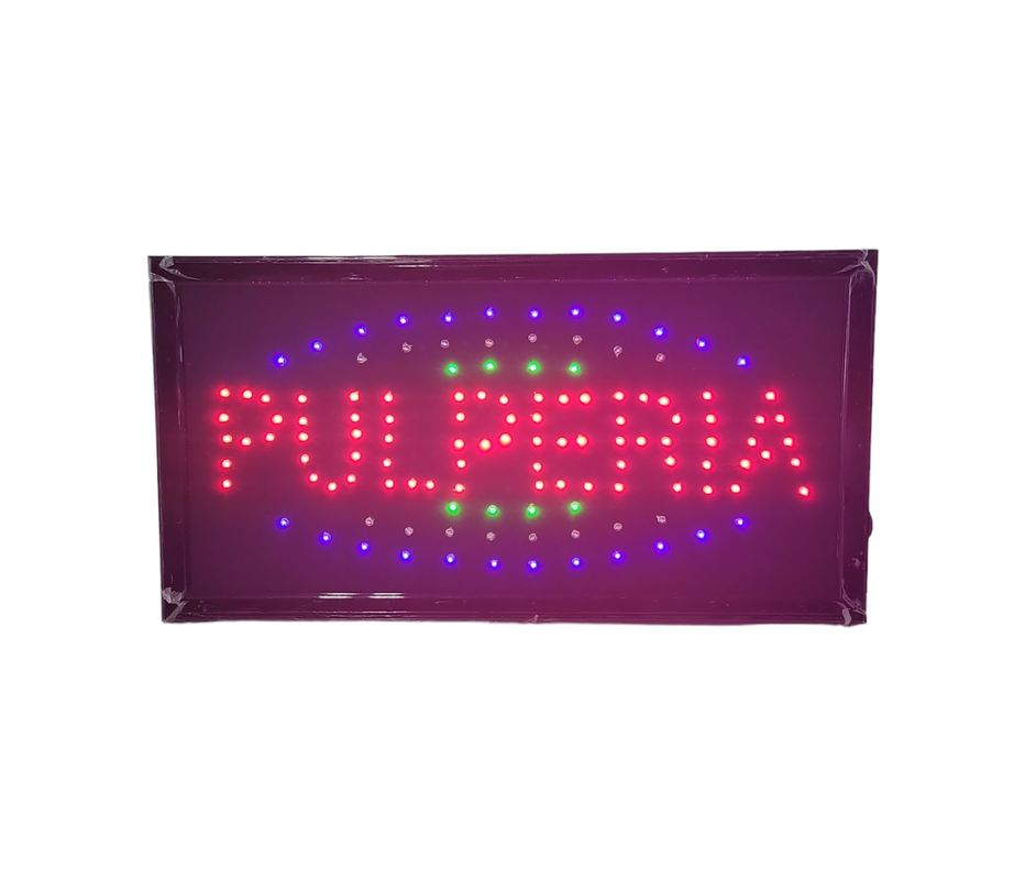 Rotulo led Pulperia
