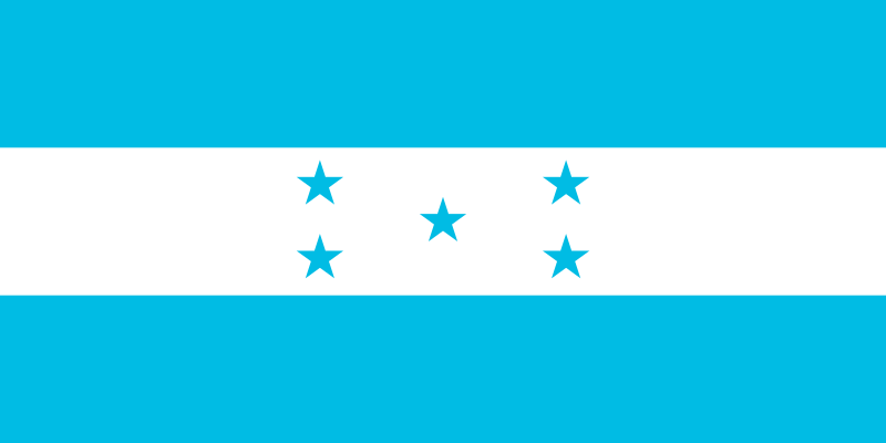 Bandera de Honduras 58X35 Pulg