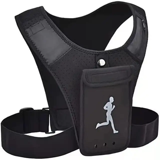 Chaleco para correr con bolsillos