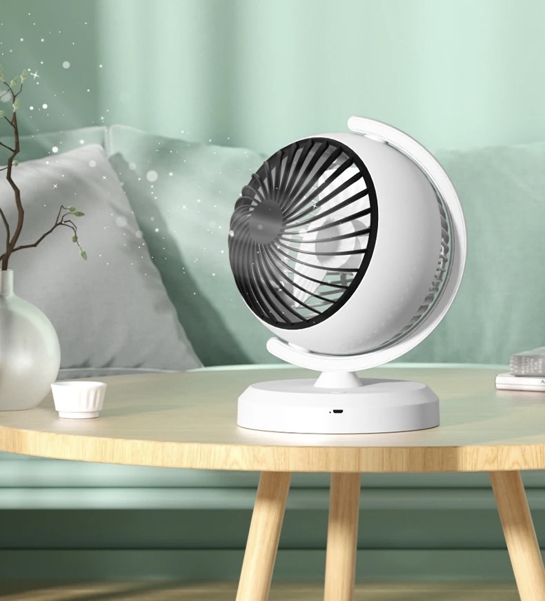 Ventilador Recargable C/Luz