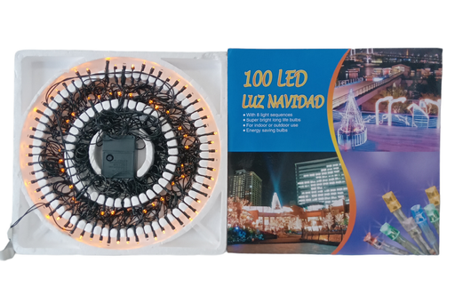 [MC220296] LUZ LED NAVIDEÑA 100PCS