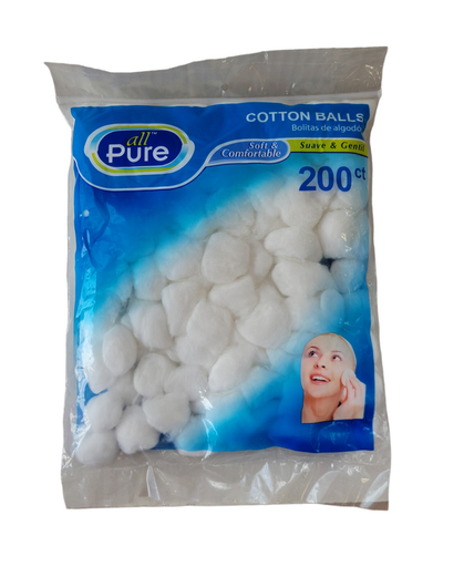 [44778] Algodon en Bolsa "All Pure" 200 pzs