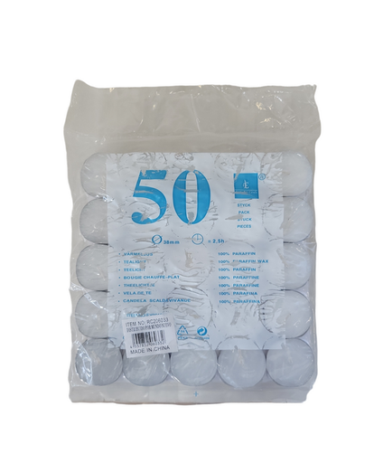 [MC206033] Paquete De 50 velas
