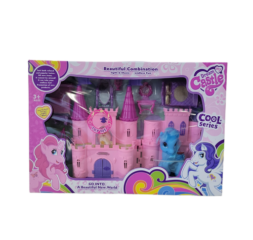 [RC185915] JUGUETE CASTILLO CON PONY