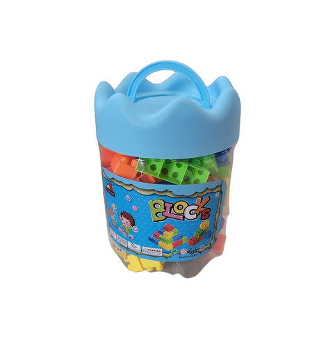 [MC231185] Juegos de legos en bote plastico