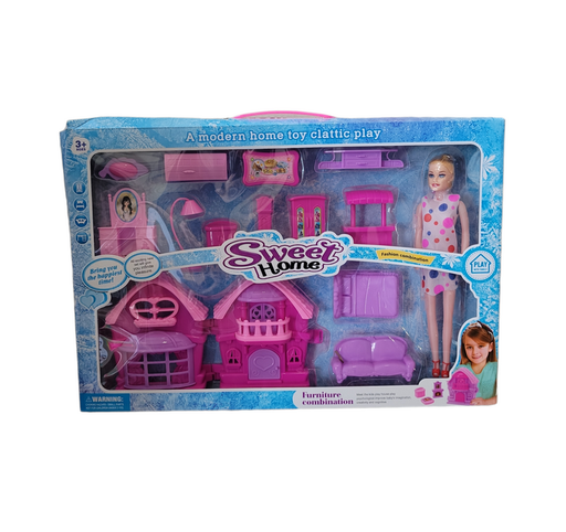 [MC230519] Juguete de casa con accesorios