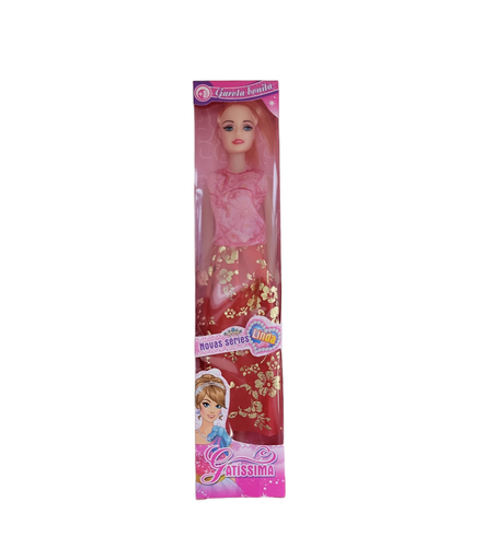 [MC232094] Muñeca. en caja Vestido largo