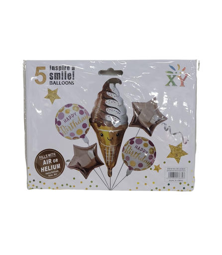 [MC213632] GLOBOS DECORATIVOS 5 PIEZAS