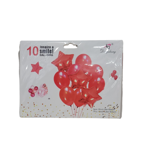 [MC205417] Globo varios colores 10 pzs