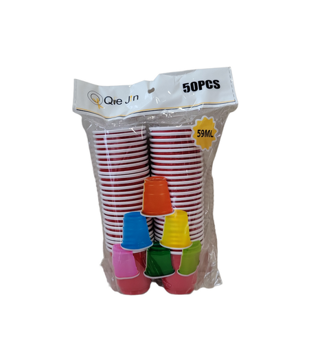 [HW-1936207-1] PAQUETE DE 50 VASOS PLASTICOS