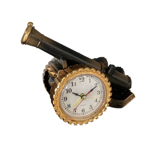 [CK-22018527-6] Reloj Despertador Fig Cañón