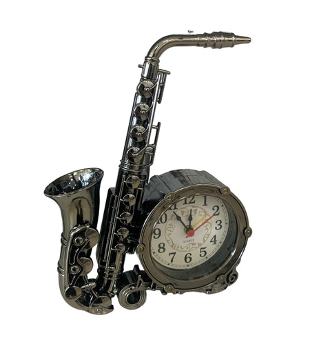 [CK-22018527-2] Reloj Despertador Fig Saxofon