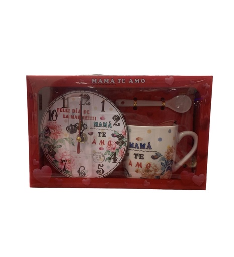 [MC233726] Set de taza con reloj 