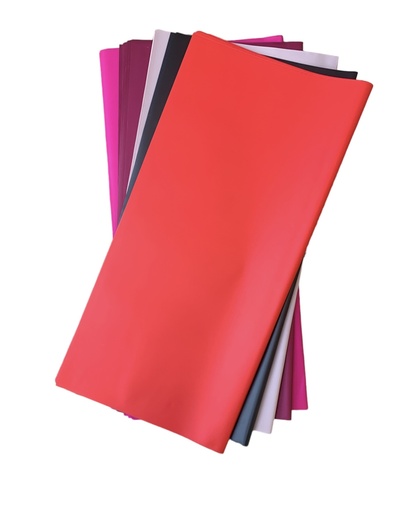 [MC233892] Papel coreano 20 pliegos 56x56 cm varios colores 