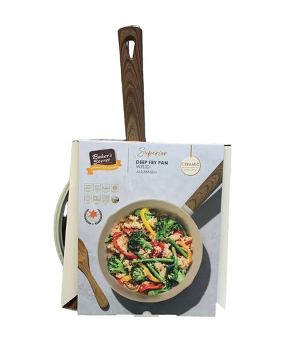 [BS11400] Sarten con Tapa de Ceramica 26cm