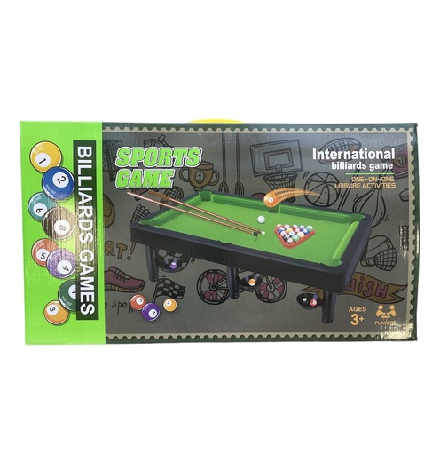 [MC240485] JUEGO DE BILLAR EN CAJITA