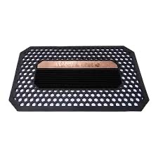 [MC221495] Alfombra. hule esquina cortada rectangul
