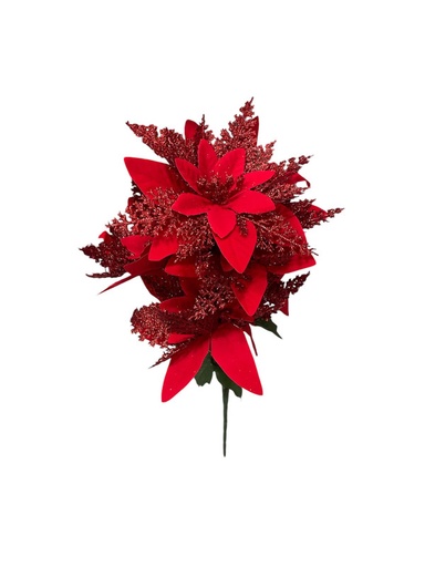 [FL-230242-3] RAMO DE FLOR PASCUA