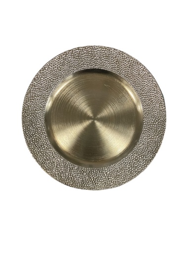 [GP-237960-15] PLATO DECORATIVO DORADO