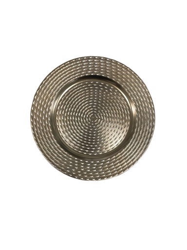 [GP-237960-16] PLATO DECORATIVO DORADO