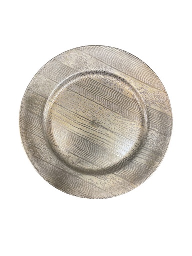 [GP-237960-5] PLATO DECORATIVO DORADO