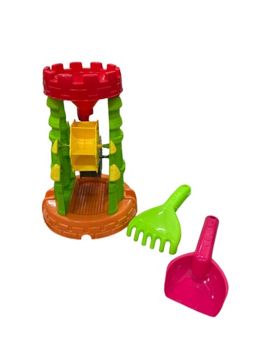 [MC242841] castillo con juguetes de playa