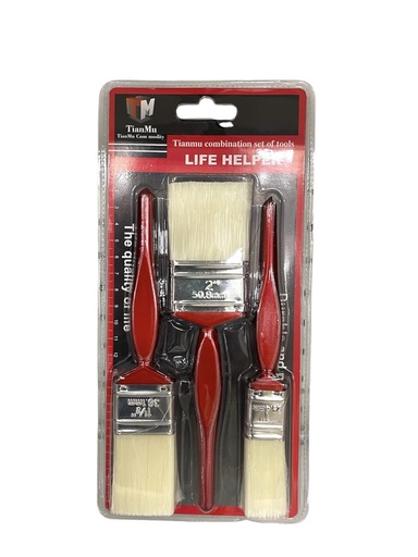 [TL-2314995-11] set de 3 brochas para pintar