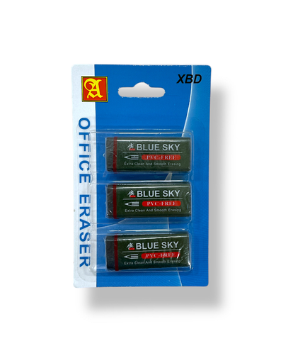 [ST-2324348B-3] (e)set de 3 borradores en carton