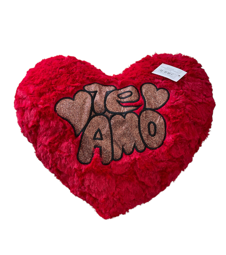 [TY-240648-14] corazon de peluche con te amo