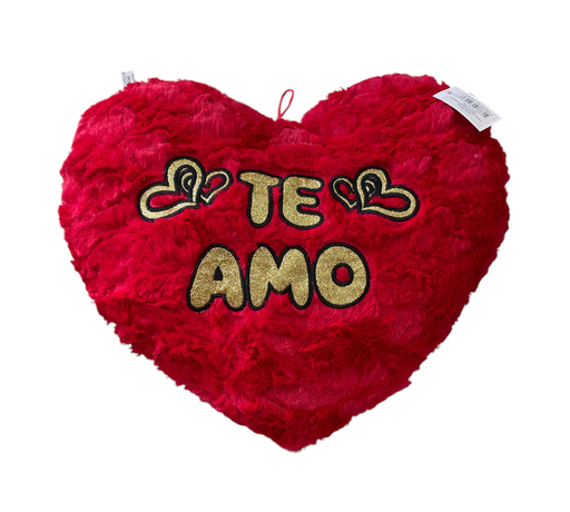 [TY-241383-2] corazon de peluche con te amo