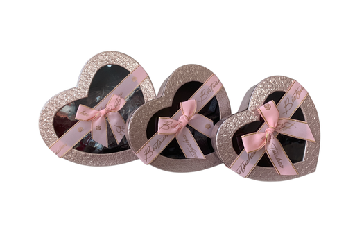 [Gf-2410856-2] SET DE 3 CAJAS DE REGALO FIG. CORAZON
