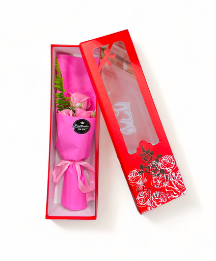 [RC212065] Jabon en forma de flor en caja