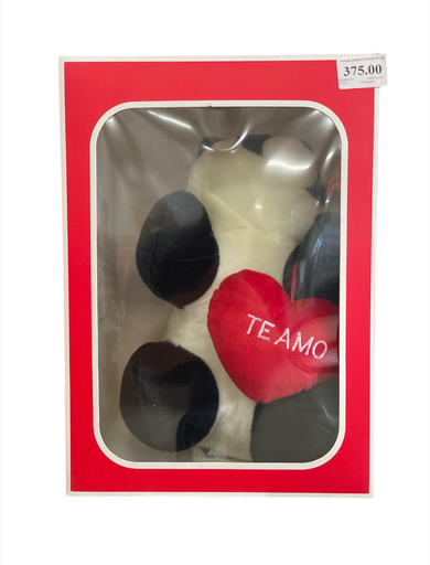 [ARREGLO26] Peluche Panda C/Corazon en caja