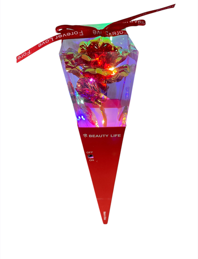 [MC244987] Flor con luz en estuche