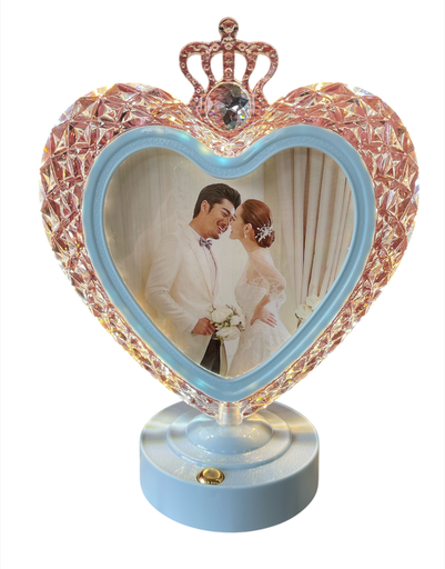 [MC245293] lampara fig. corazon para fotos