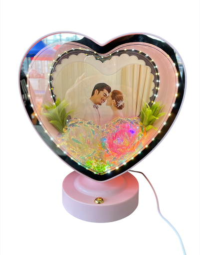 [MC245296] espejo de fotos con luz