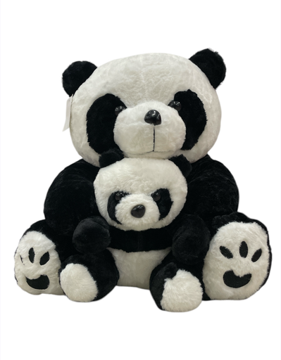 [TY-241592-4-1] PELUCHE PANDA CON PANDA BEBE