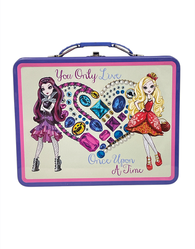 [337607-W2] LONCHERA DE METAL FIG.PRINCESAS