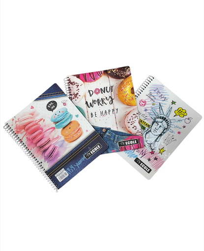 [HND-310] cuaderno de 3 materias