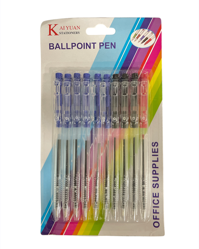 [ST-21523542-6] paquete de 10 plumas de colores