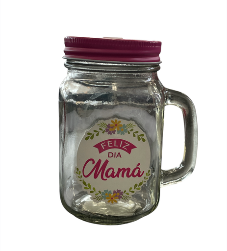 [GC-248016-1] Bote de Vidrio Para Mama Con Globo