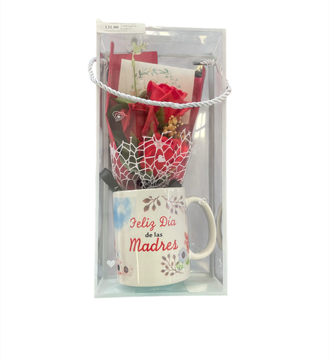 [RAMO7] RAMO DE FLOR CON TAZA